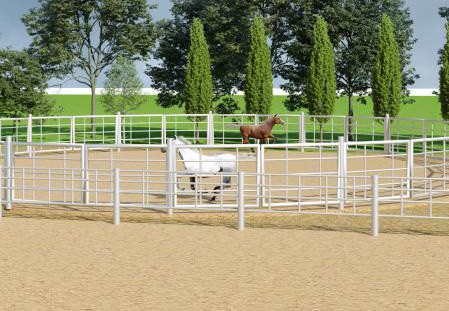 Regulation riding arena